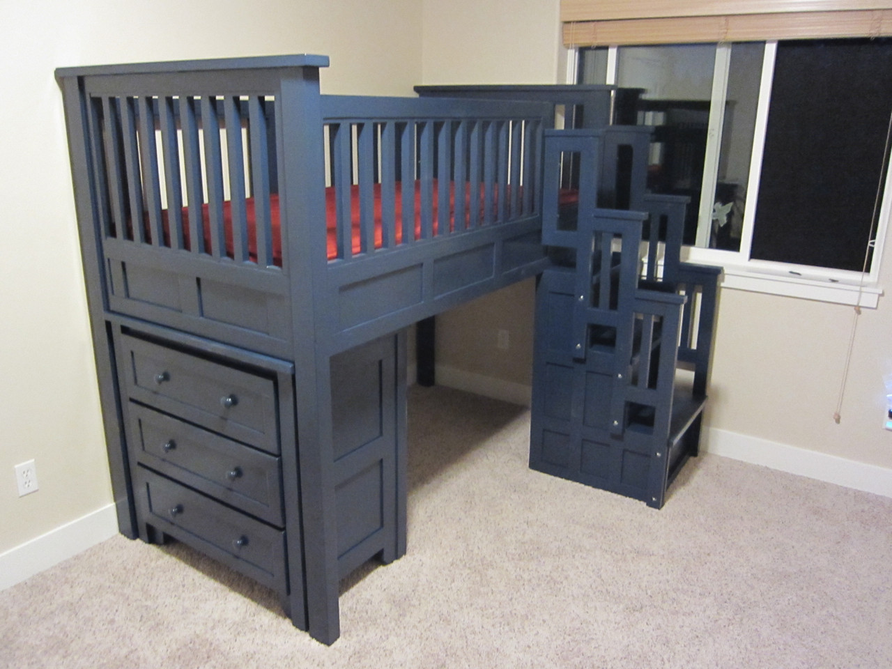 Best ideas about Full Loft Bed With Stairs
. Save or Pin Preciousness Ideas Loft Bed with Stairs — New Home Design Now.