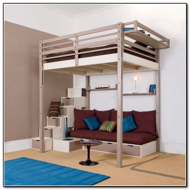 Best ideas about Full Size Loft Bed With Stairs
. Save or Pin Full Size Loft Bed With Stairs Beds Home Design Ideas Now.