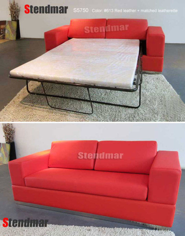 Best ideas about Full Size Sofa Sleeper
. Save or Pin NEW FULL SIZE RED MODERN LEATHER SLEEPER SOFA BED S5750 Now.