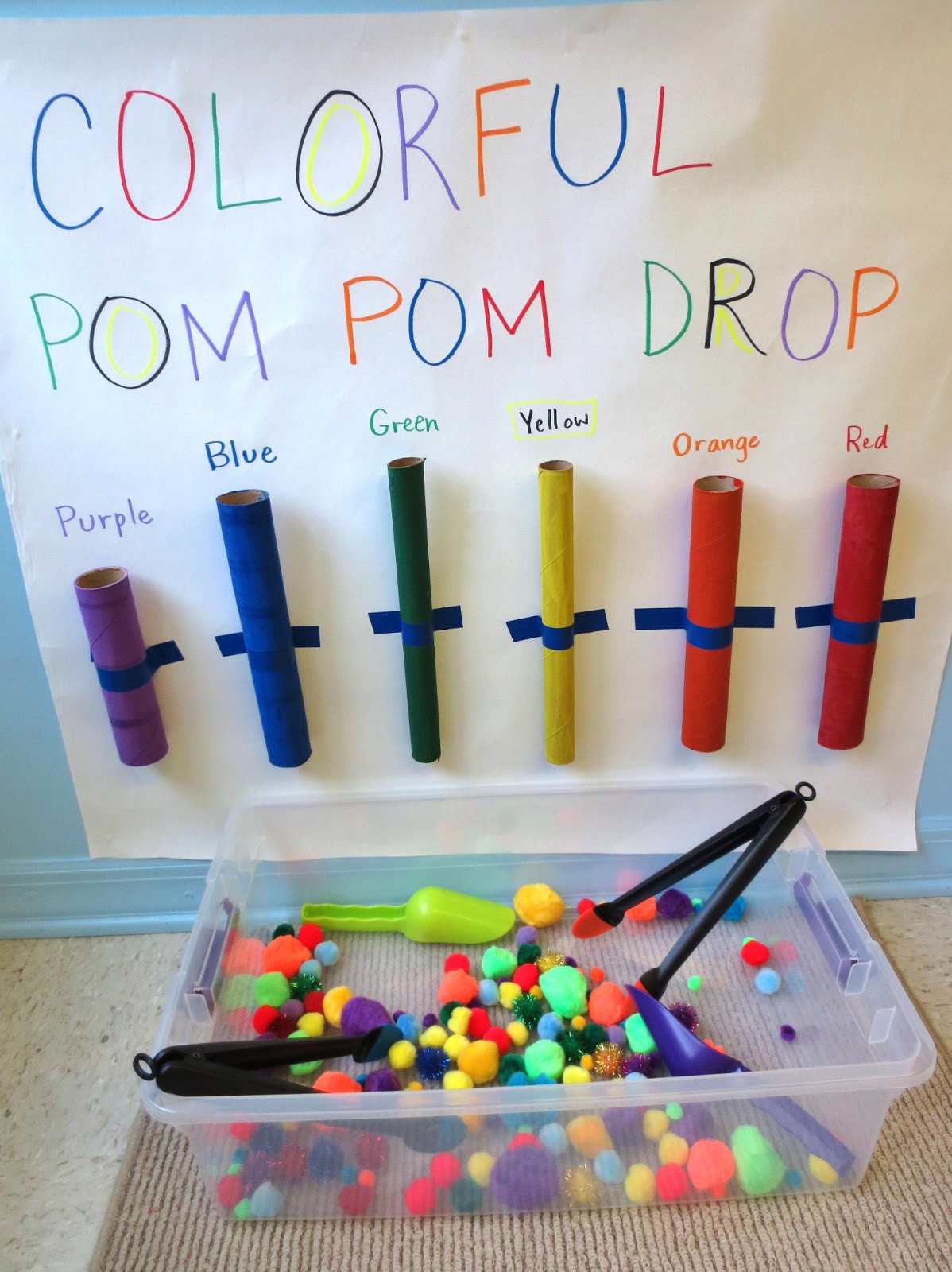 Best ideas about Fun Activities For Preschoolers
. Save or Pin Princesses Pies & Preschool Pizzazz Pom Pom Color Fun Now.