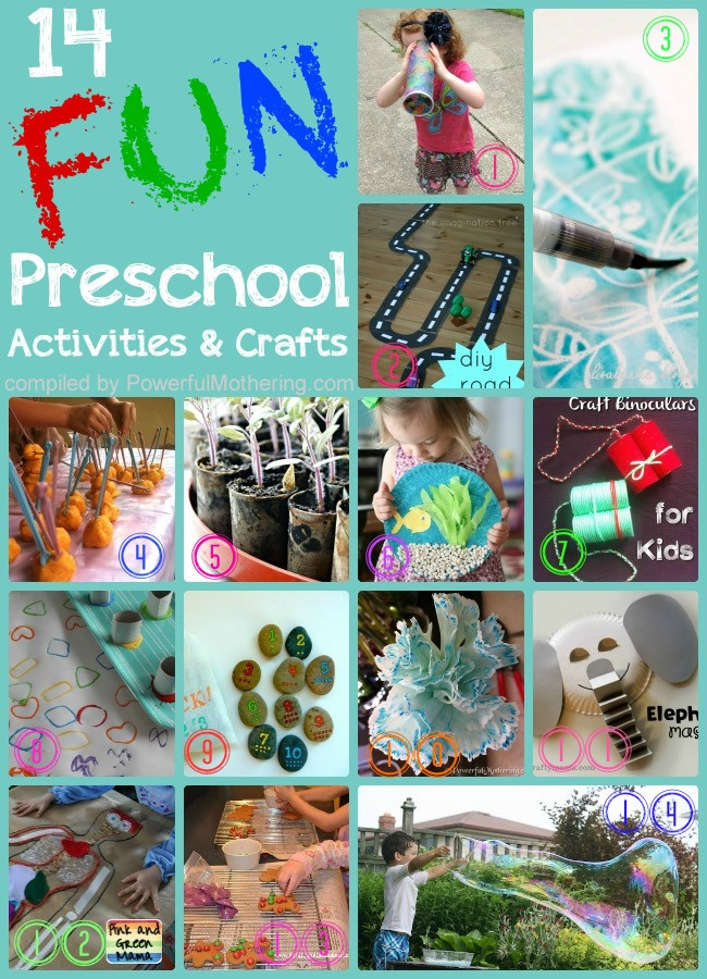 Best ideas about Fun Art Activities For Preschoolers
. Save or Pin 14 Super Fun Activities and Crafts For Preschooler Kids Now.