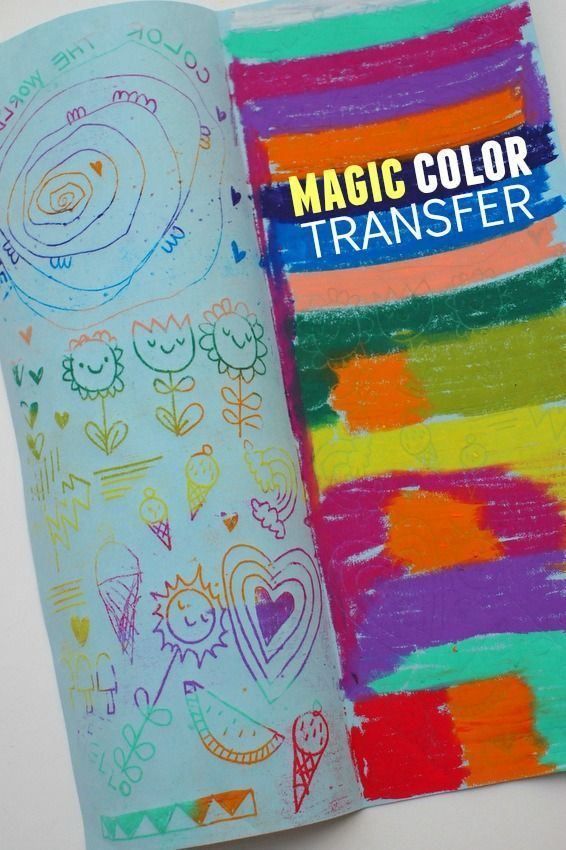 Best ideas about Fun Art Activities For Preschoolers
. Save or Pin MAGIC Color Transfer Art Arts & Crafts Now.