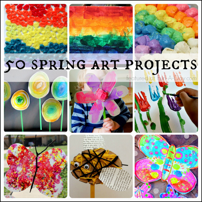 Best ideas about Fun Art Projects For Kids
. Save or Pin 50 Beautiful Spring Art Projects for Kids Now.