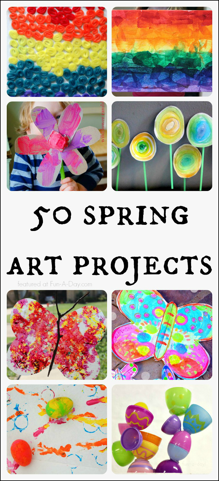 Best ideas about Fun Art Projects For Kids
. Save or Pin Absolutely Beautiful Spring Art Projects for Kids to Make Now.