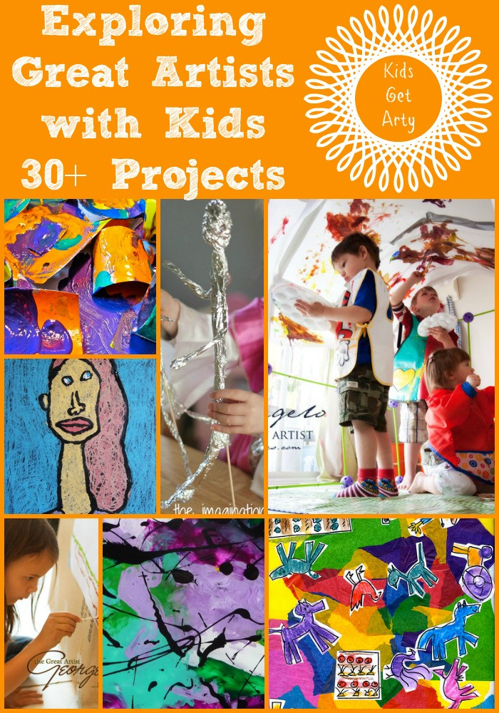 Best ideas about Fun Art Projects For Kids
. Save or Pin 30 Art Projects for Kids looking at the Great Artists Now.
