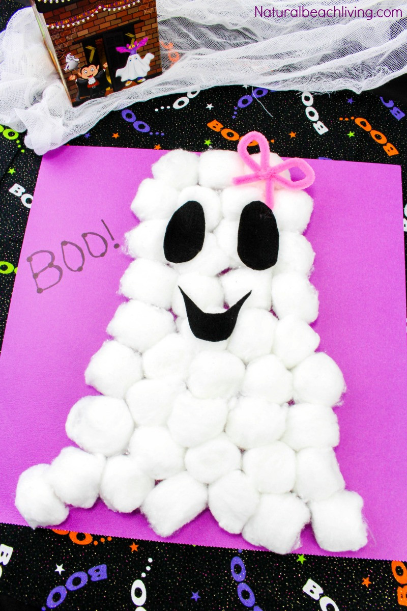 Best ideas about Fun Craft For Preschoolers
. Save or Pin Easy Cotton Ball Ghost Craft for Preschoolers Natural Now.