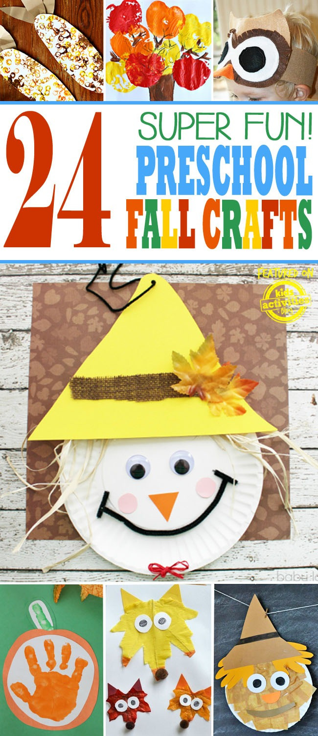 Best ideas about Fun Craft For Preschoolers
. Save or Pin 24 SUPER FUN PRESCHOOL FALL CRAFTS Kids Activities Now.