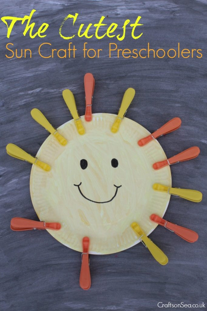 Best ideas about Fun Craft For Preschoolers
. Save or Pin The Cutest Sun Craft for Preschoolers Crafts on Sea Now.