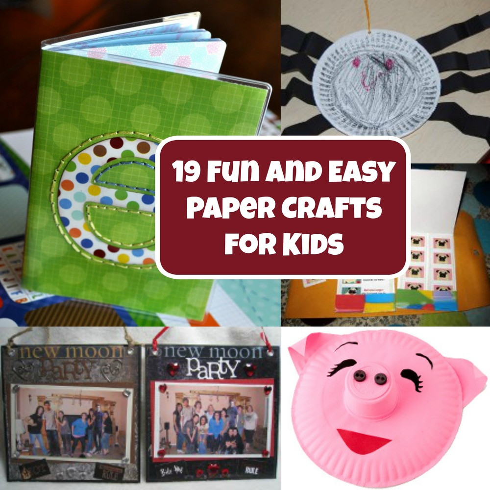 Best ideas about Fun Craft For Toddlers
. Save or Pin 19 Fun and Easy Paper Crafts for Kids Now.
