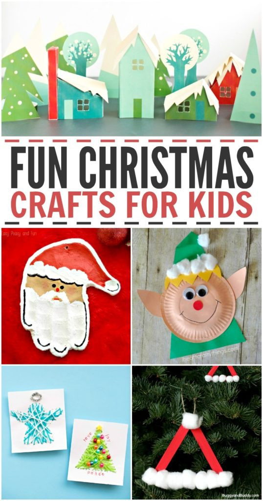Best ideas about Fun Craft For Toddlers
. Save or Pin 40 Fun and Simple Christmas Crafts for Kids Now.