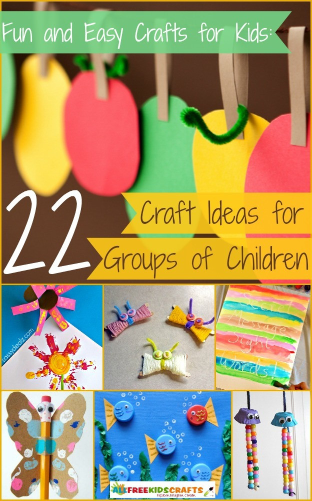 Best ideas about Fun Craft For Toddlers
. Save or Pin Fun and Easy Crafts for Kids 22 Craft Ideas for Groups Now.