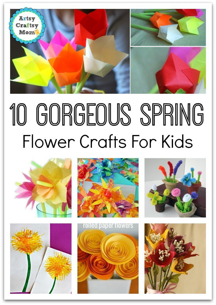 Best ideas about Fun Crafts For Kids
. Save or Pin 72 Fun Easy Spring Crafts for Kids Artsy Craftsy Mom Now.