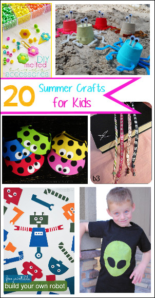 Best ideas about Fun Crafts To Do With Kids
. Save or Pin 20 Crafts to do with Kids This Summer Now.