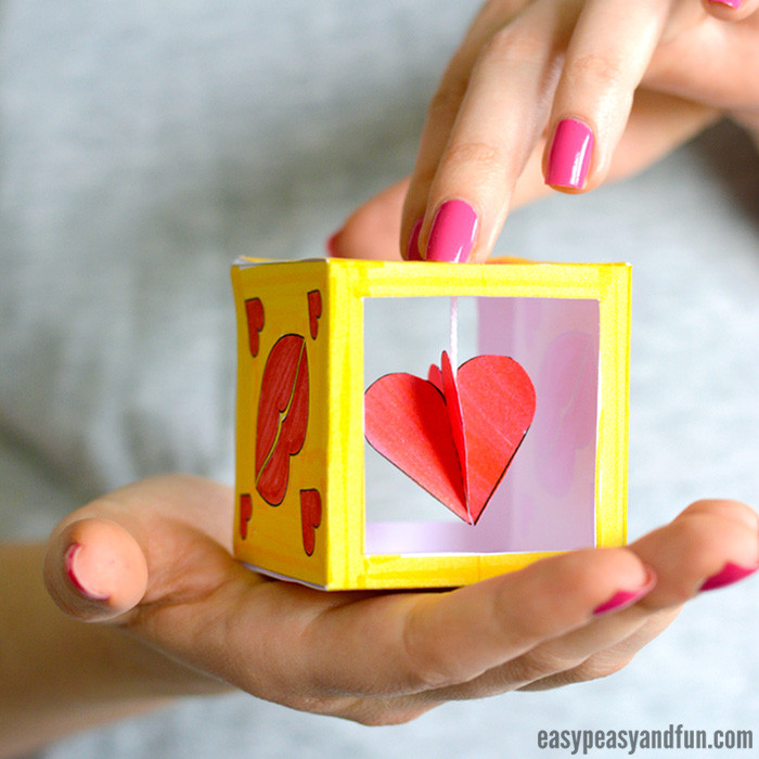 Best ideas about Fun Crafts To Do With Toddlers
. Save or Pin Heart Box Paper Craft Easy Peasy and Fun Now.