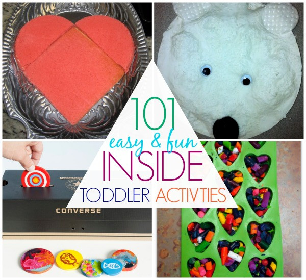 Best ideas about Fun Crafts To Do With Toddlers
. Save or Pin 101 things to do with toddlers indoors C R A F T Now.