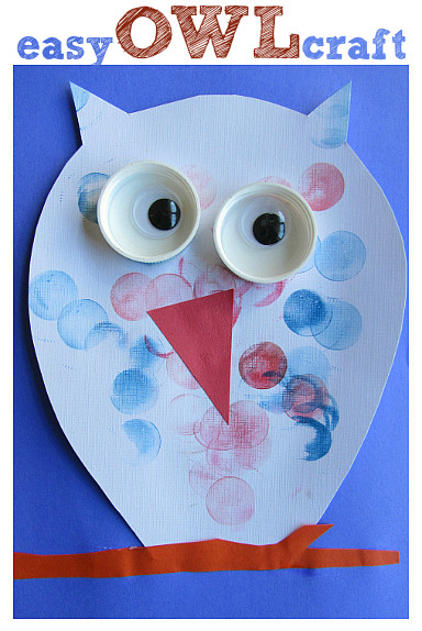 Best ideas about Fun Easy Activities For Kids
. Save or Pin Easy Owl Craft For Kids Now.