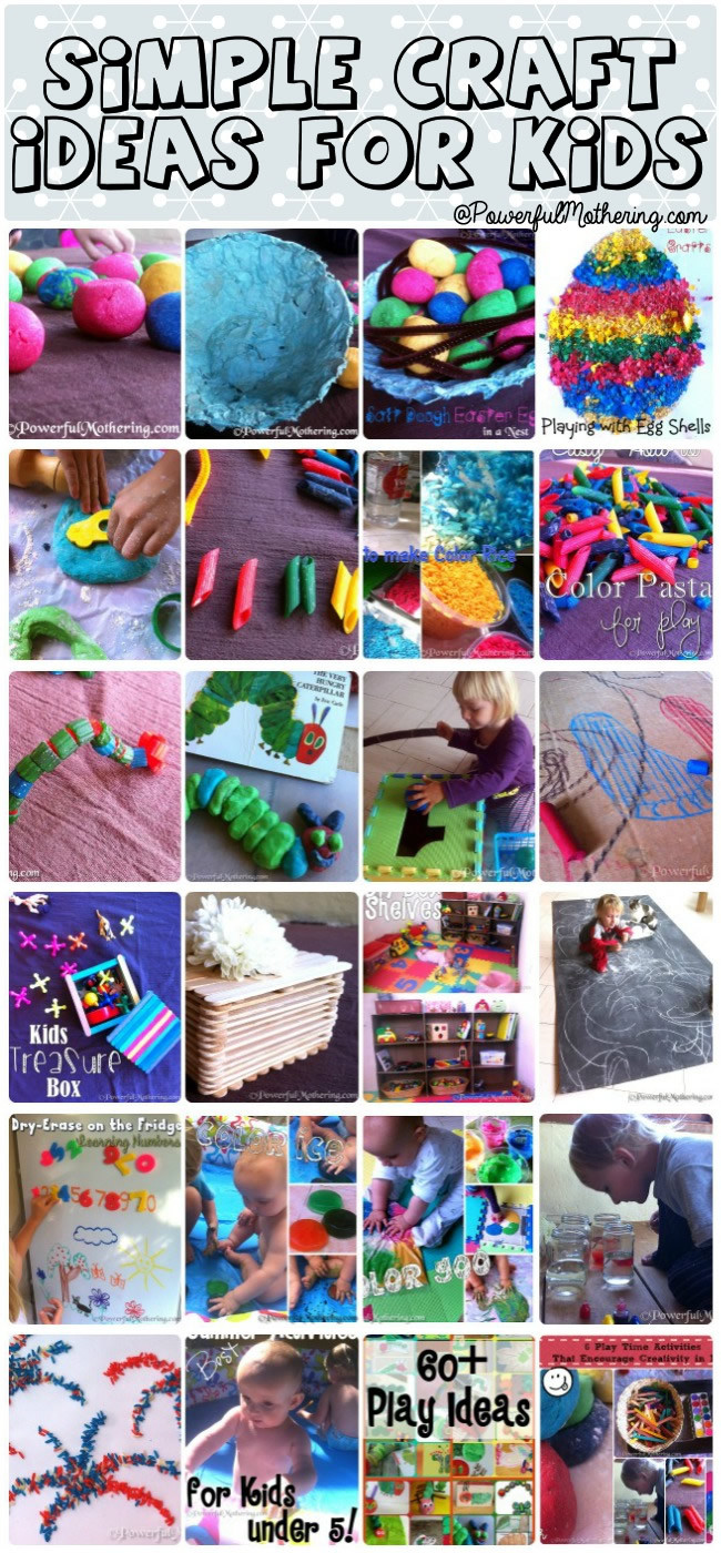 Best ideas about Fun Easy Activities For Kids
. Save or Pin Simple Craft Ideas for Kids Now.