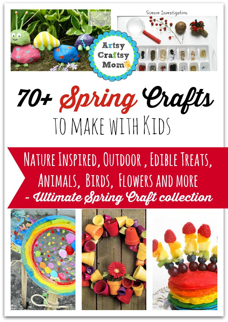 Best ideas about Fun Easy Projects For Kids
. Save or Pin 72 Fun Easy Spring Crafts for Kids Artsy Craftsy Mom Now.