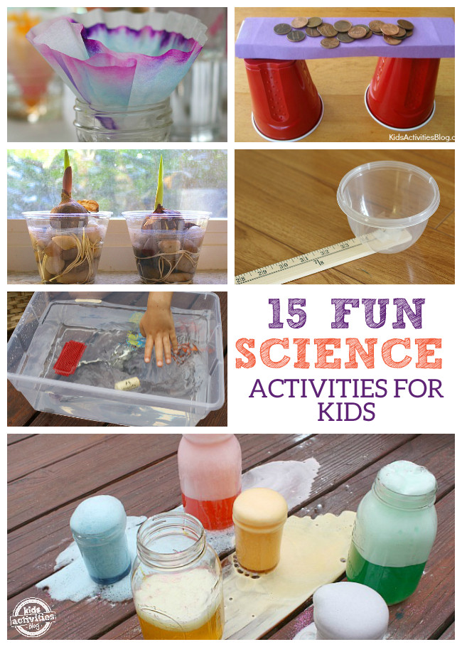 Best ideas about Fun Kids Projects
. Save or Pin 15 FUN SCIENCE ACTIVITIES FOR KIDS Kids Activities Now.