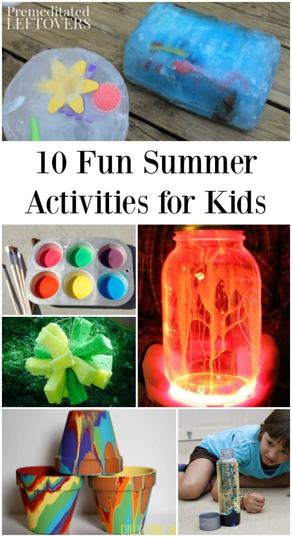 Best ideas about Fun Projects For Kids To Do At Home
. Save or Pin 10 Fun Summer Activities to Do at Home to Keep Kids Busy Now.