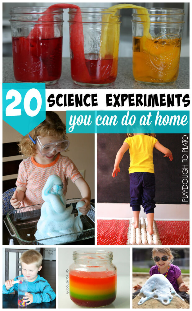 Best ideas about Fun Projects For Kids To Do At Home
. Save or Pin 20 Kids Science Experiments You Can Do At Home Now.