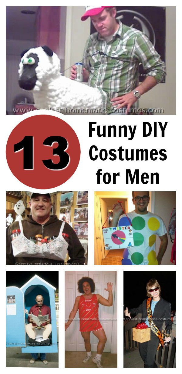 Best ideas about Funny DIY Adult Costumes
. Save or Pin Top 13 DIY Funny Adult Halloween Costumes for Men Now.