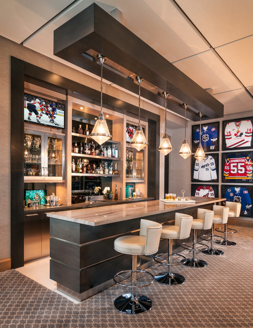 Best ideas about Game Room Bar
. Save or Pin Game Room Bar Contemporary Home Bar miami by Now.