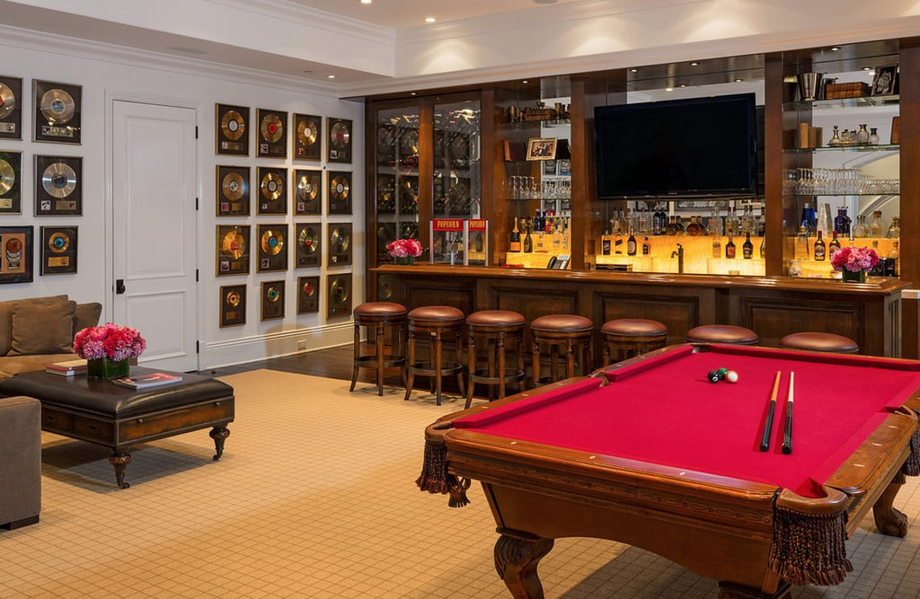 Best ideas about Game Room Bar
. Save or Pin Real Housewives Malibu House Yolanda Foster Now.