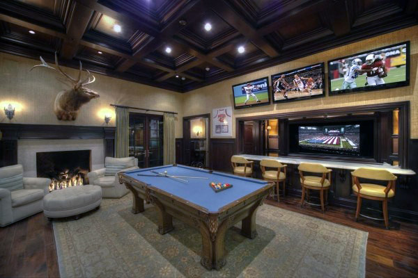 Best ideas about Game Room Bar
. Save or Pin 60 Game Room Ideas For Men Cool Home Entertainment Designs Now.