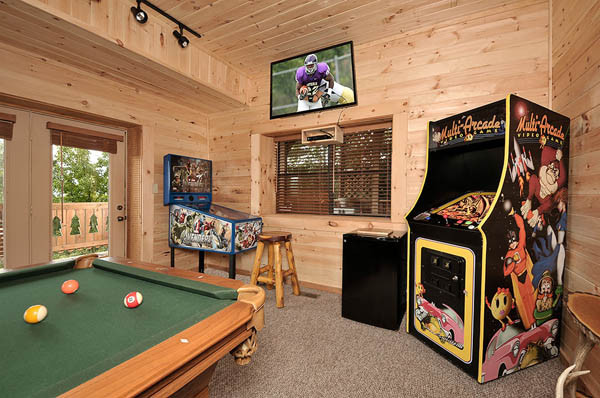 Best ideas about Game Room Equipment
. Save or Pin Morning Desire Incredible 3 bedroom cabin with Huge Now.