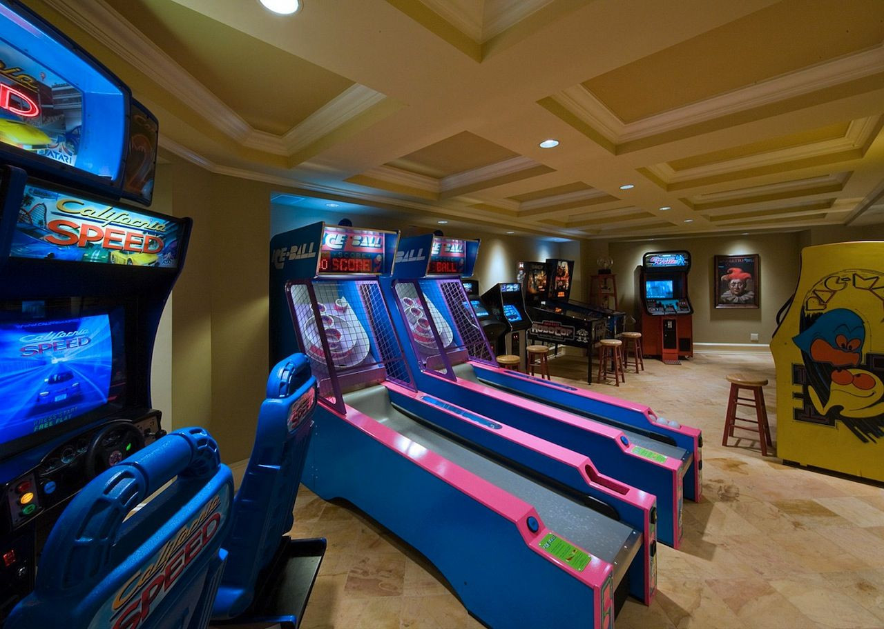 Best ideas about Game Room Games
. Save or Pin Arcade Room My Dream House Pinterest Now.