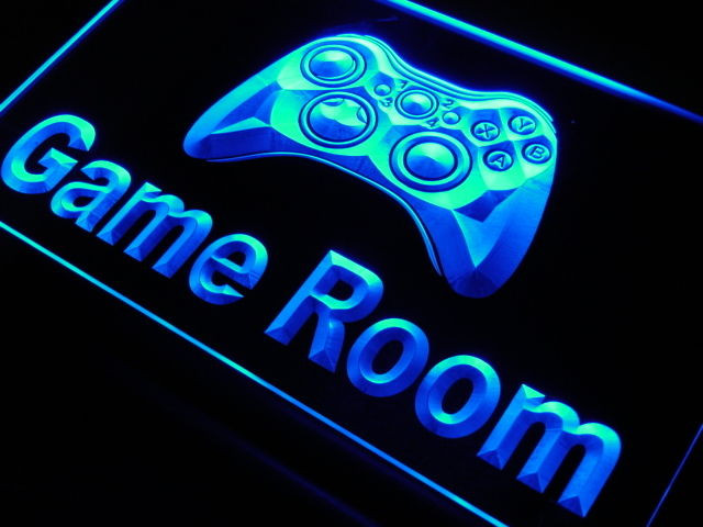 Best ideas about Game Room Neon Sign
. Save or Pin j984 b Game Room Console Neon Light Sign Now.