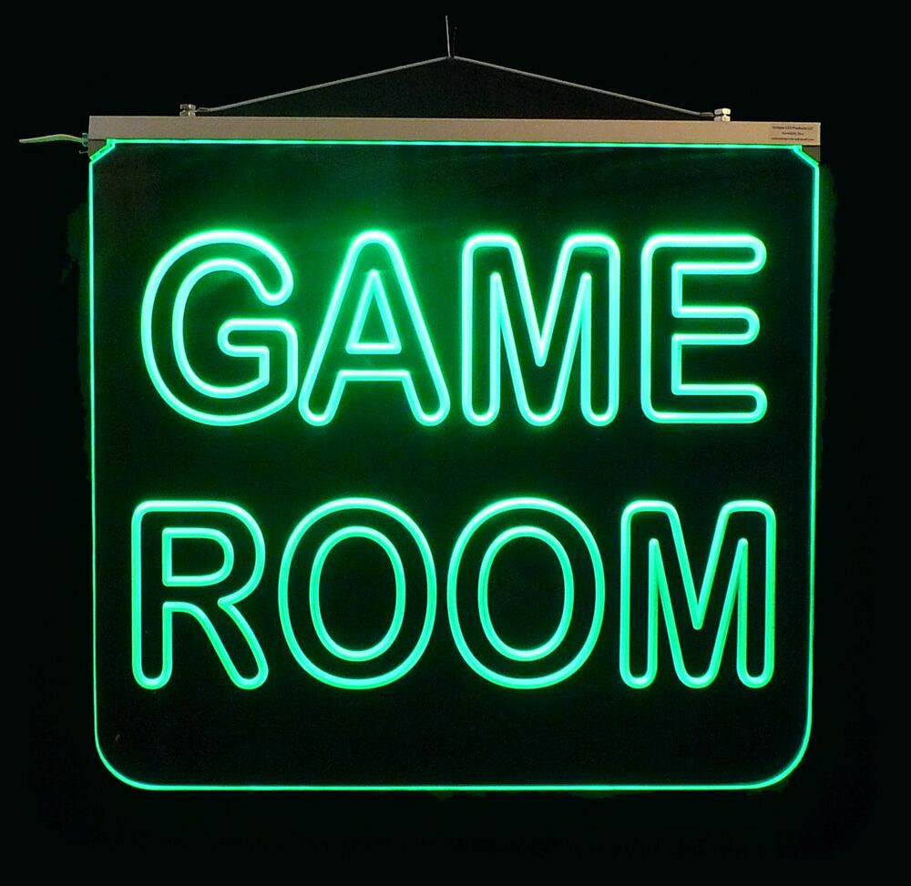 Best ideas about Game Room Sign
. Save or Pin Game Room LED Sign Man Cave LED Multi color Changing Sign Now.