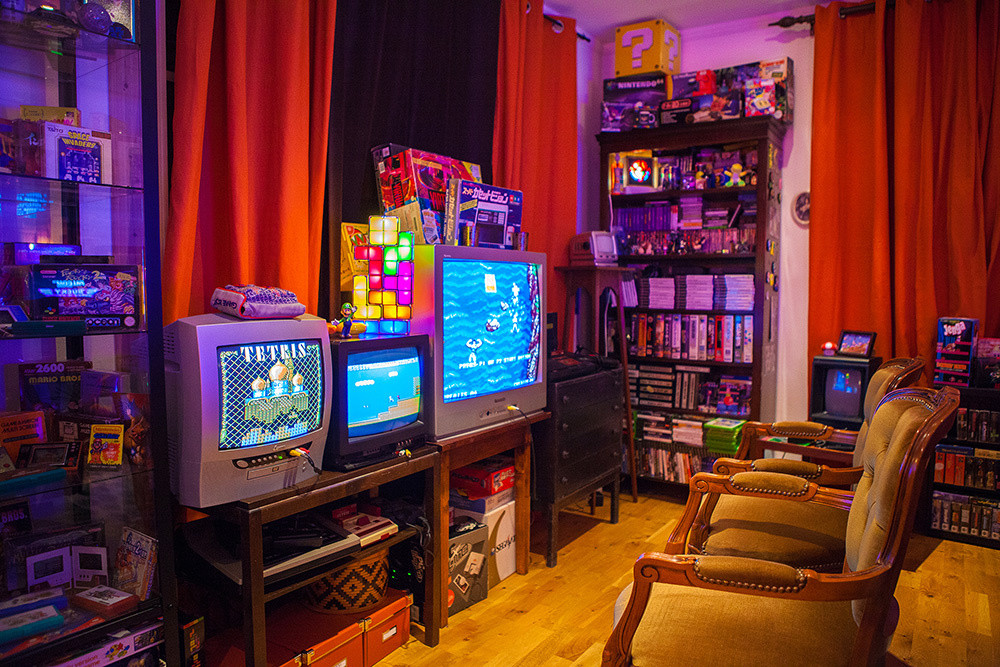 Best ideas about Game Room Trading Post
. Save or Pin Heidi stopXwhispering’s Retro Game Room setup Now.