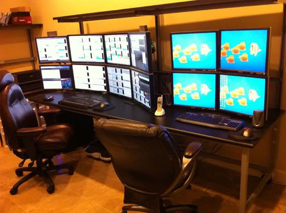 Best ideas about Game Room Trading Post
. Save or Pin Day trading puter setup 8x monitors Now.