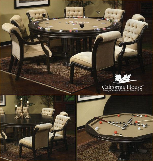 Best ideas about Game Table And Chairs For Family Room
. Save or Pin Pin by gameroomfurnitureetc on Brookdale Poker Table Now.