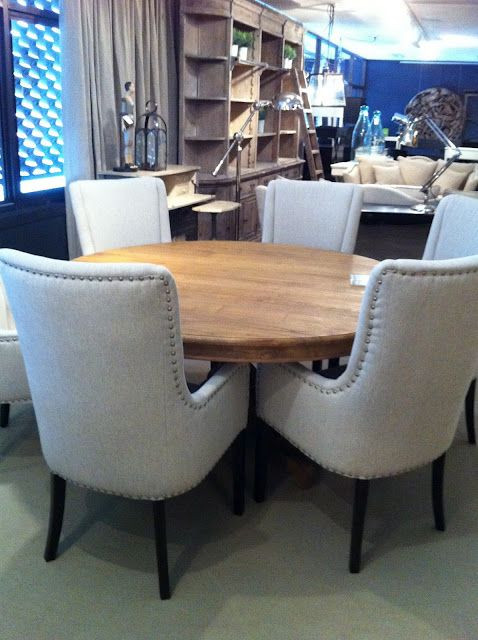 Best ideas about Game Table And Chairs For Family Room
. Save or Pin dining room end chairs w arms like this but pier one Now.