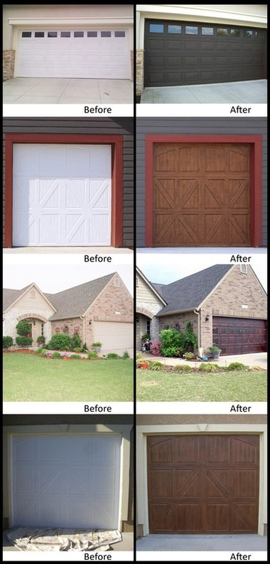 Best ideas about Garage Door Paint Ideas
. Save or Pin faux wood paint your garage door Home Now.