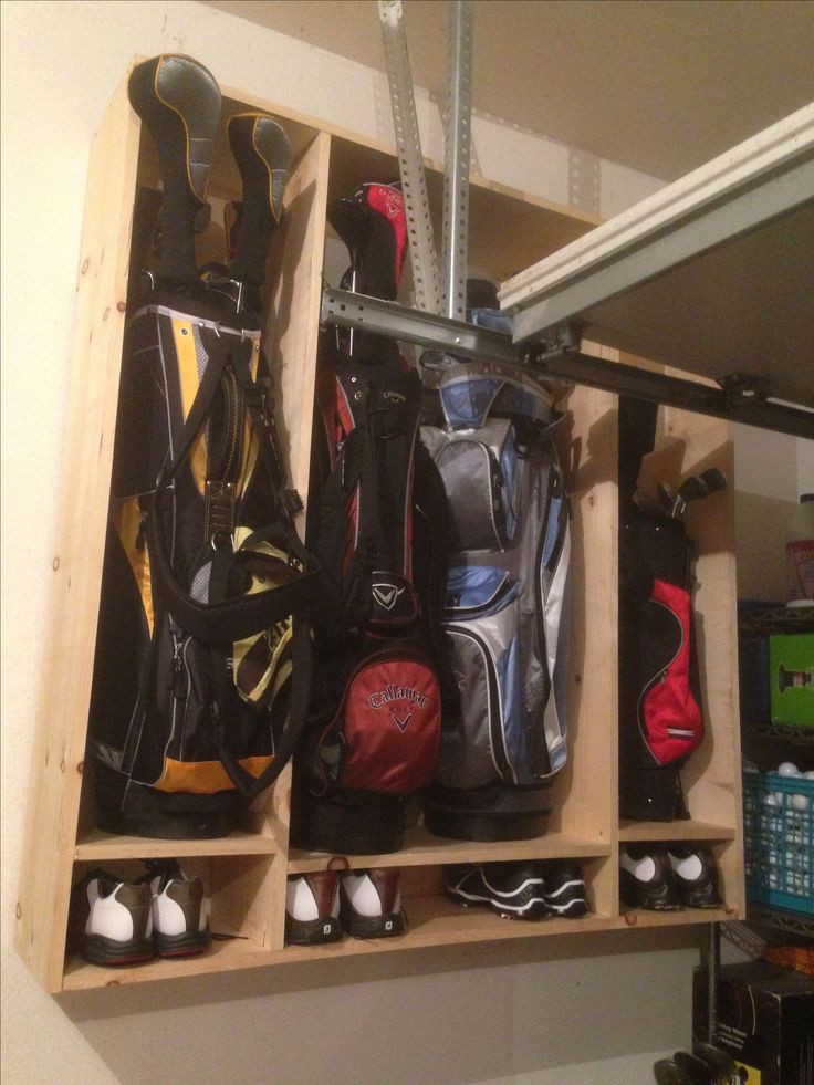 Best ideas about Garage Golf Bag Storage
. Save or Pin 52 Garage Golf Bag Storage French Cleat System Now.