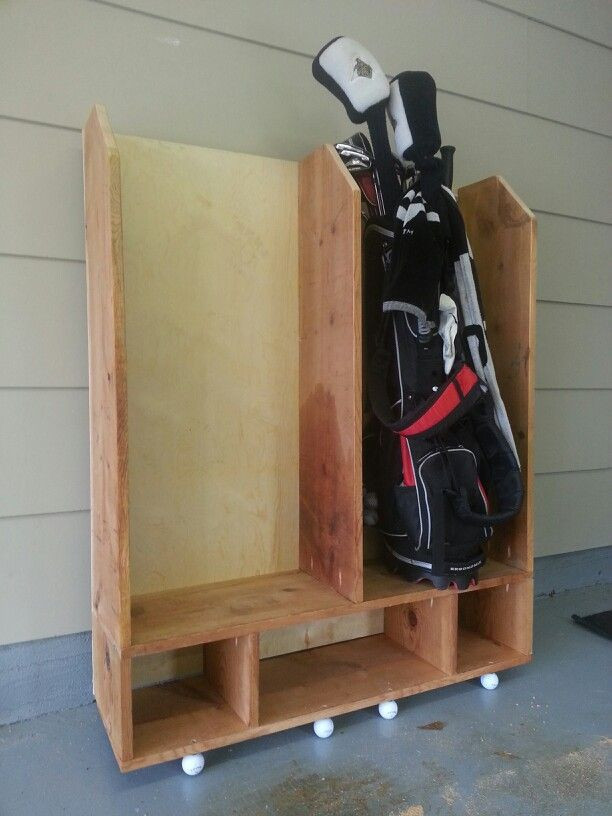 Best ideas about Garage Golf Bag Storage
. Save or Pin Golf club storage DIY House Garage in 2019 Now.