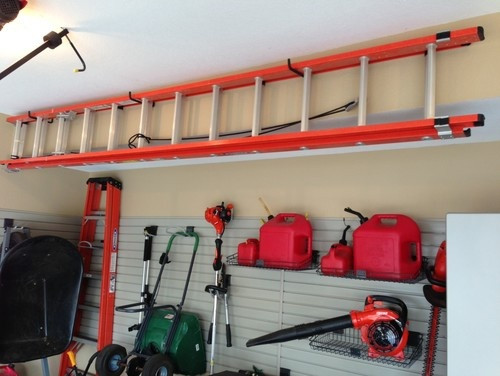 Best ideas about Garage Ladder Storage
. Save or Pin ladder storage Garage Pinterest Now.