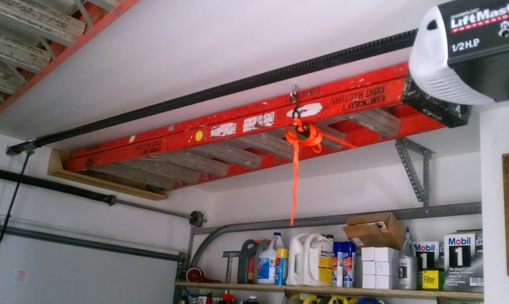 Best ideas about Garage Ladder Storage
. Save or Pin Garage Doors Do It Yourself Installing Now.