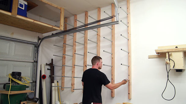 Best ideas about Garage Lumber Storage
. Save or Pin Inexpensive Conduit Lumber Rack Now.