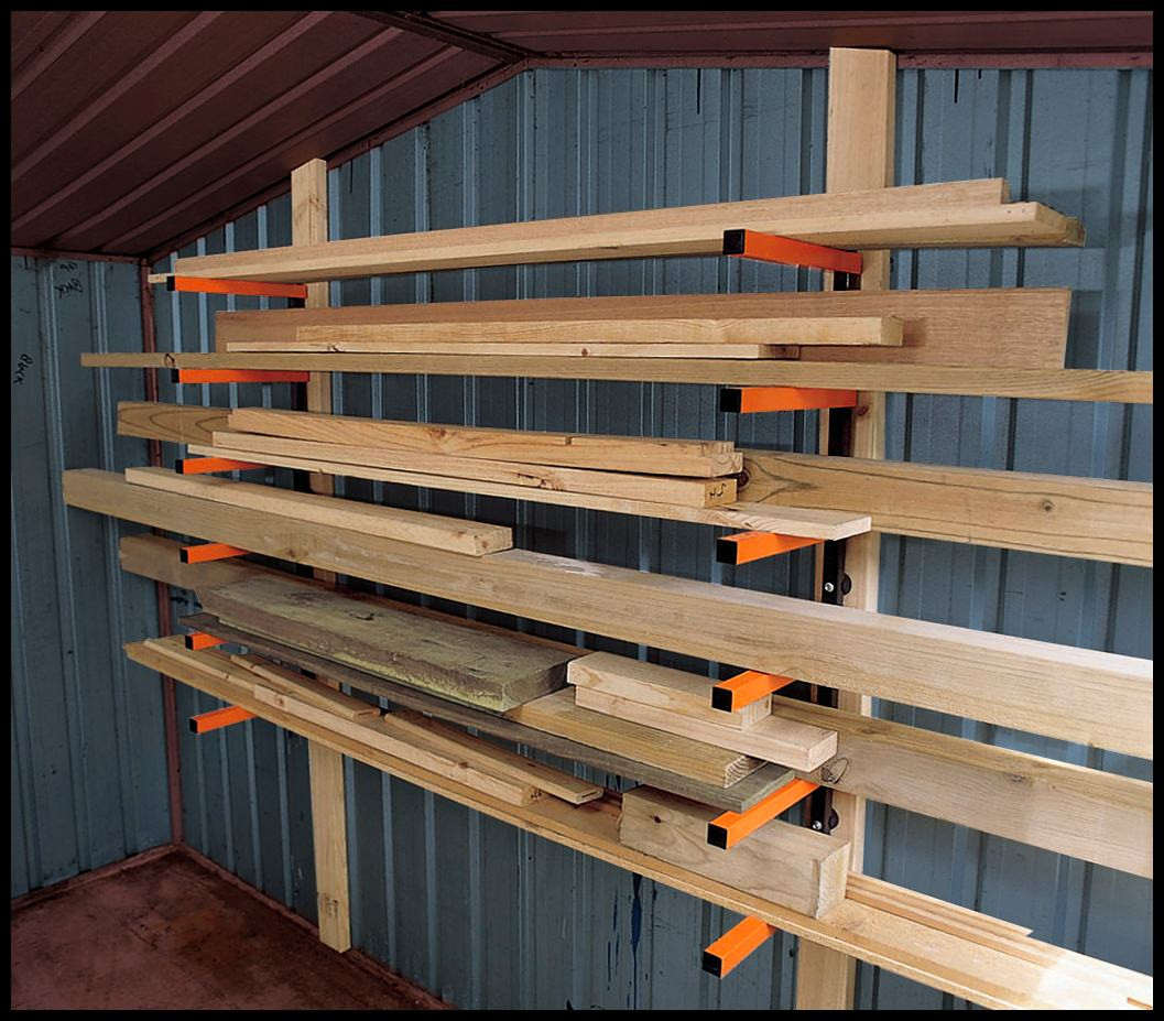 Best ideas about Garage Lumber Storage
. Save or Pin Lumber Storage Rack 6 Level Wall Mount Garage Organizer Now.