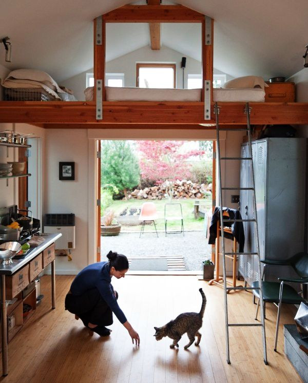 Best ideas about Garage Makeover DIY
. Save or Pin Boring Garage Turned into Fancy Small Home in Seattle Now.