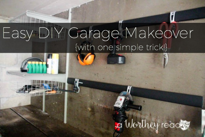 Best ideas about Garage Makeover DIY
. Save or Pin Easy DIY Garage Makeover This Worthey Life Food Now.