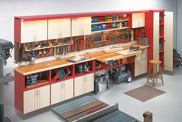 Best ideas about Garage Organization Plan
. Save or Pin e Wall Workshop Woodworking Plan A little too modern Now.