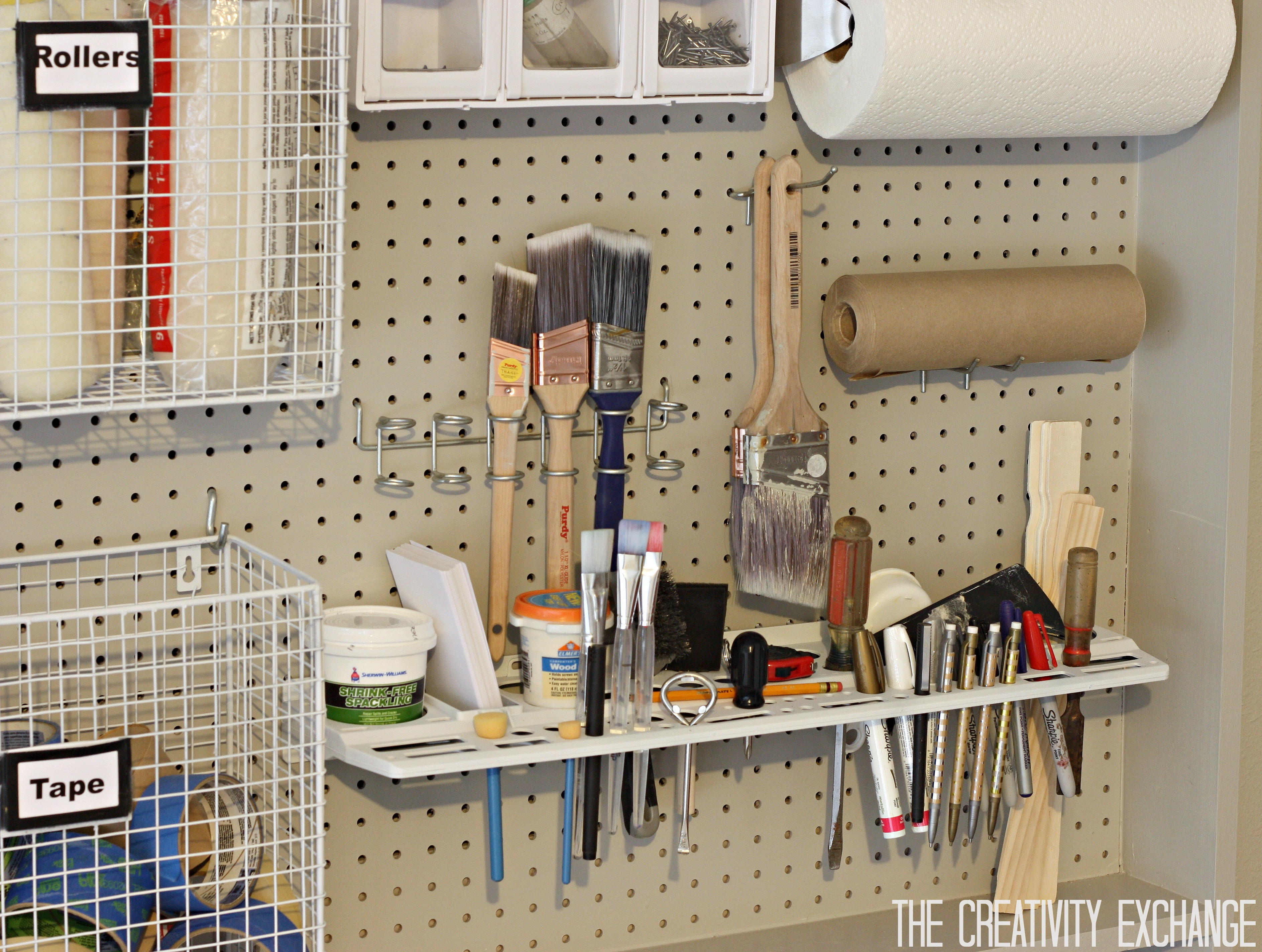 Best ideas about Garage Pegboard Ideas
. Save or Pin Organizing the Garage with DIY Pegboard Storage Wall Now.