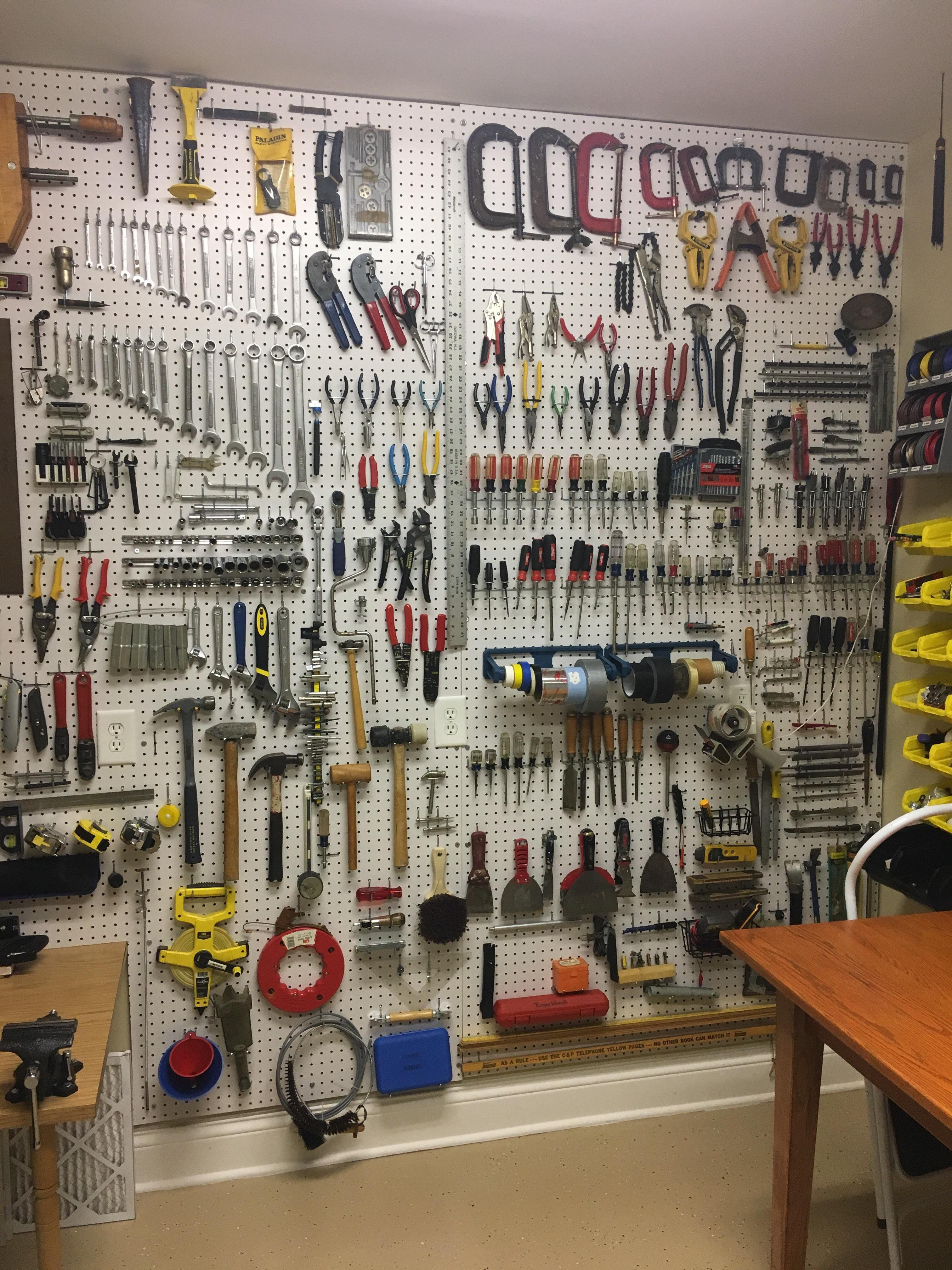 Best ideas about Garage Pegboard Ideas
. Save or Pin 47 Easy Ways to Get Organized Making Use of DIY Pegboard Now.