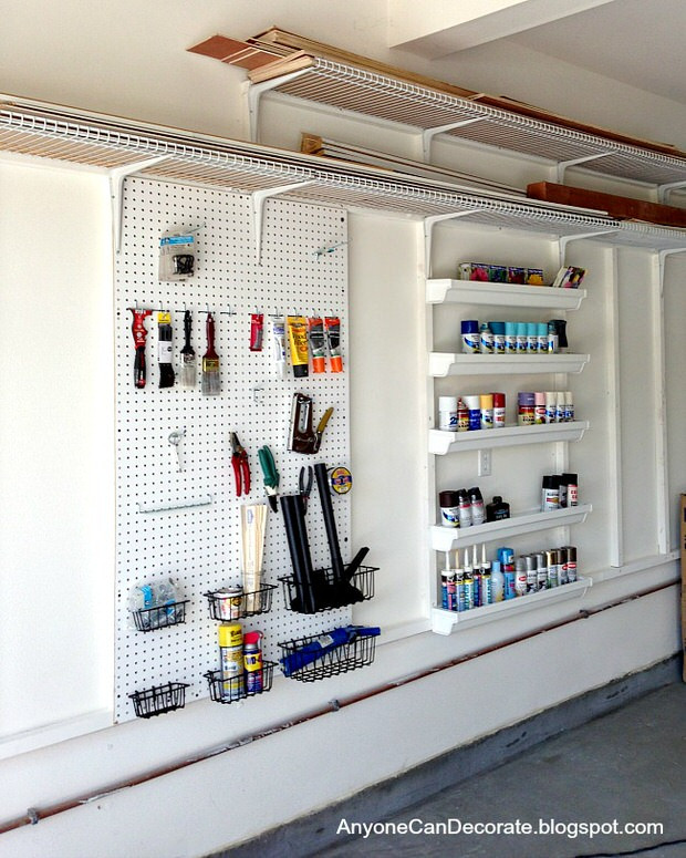 Best ideas about Garage Pegboard Ideas
. Save or Pin Garage Storage on a Bud • The Bud Decorator Now.